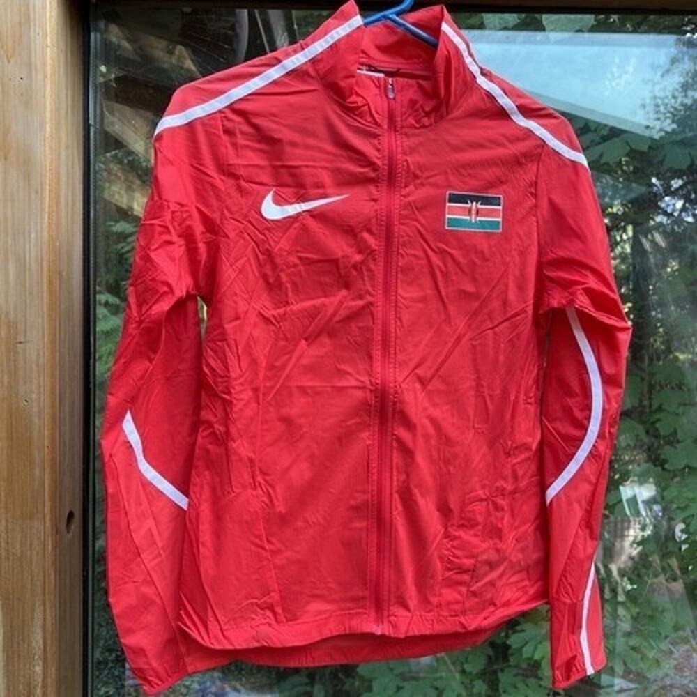 Women’s Nike Pro Elite Lightweight Team Kenya Running Jacket 801519-611 Size XS